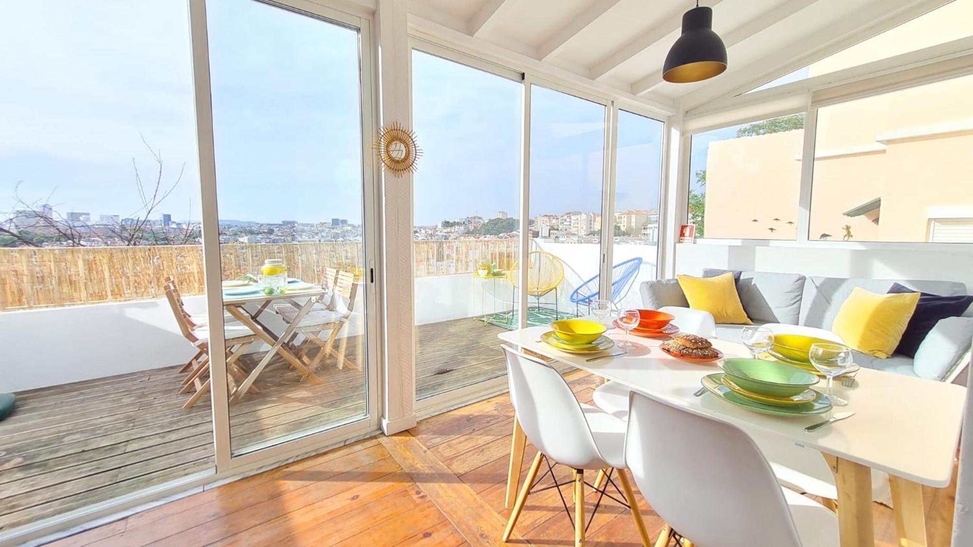 Happy Stay Lisbon - Suite With A View, Private Terrace & Ac エクステリア 写真